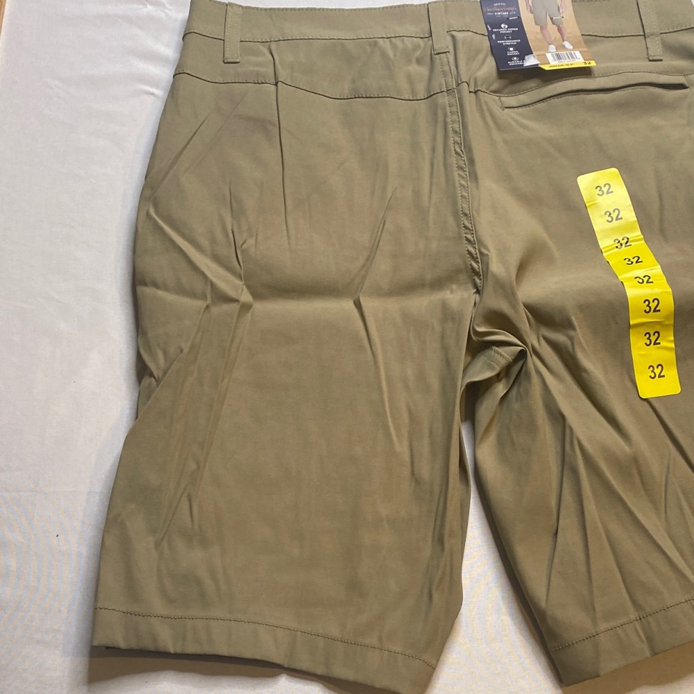 Original Weatherproof Vibtage Men's Cargo Shorts‎ in Khaki - Picture 6 of 9